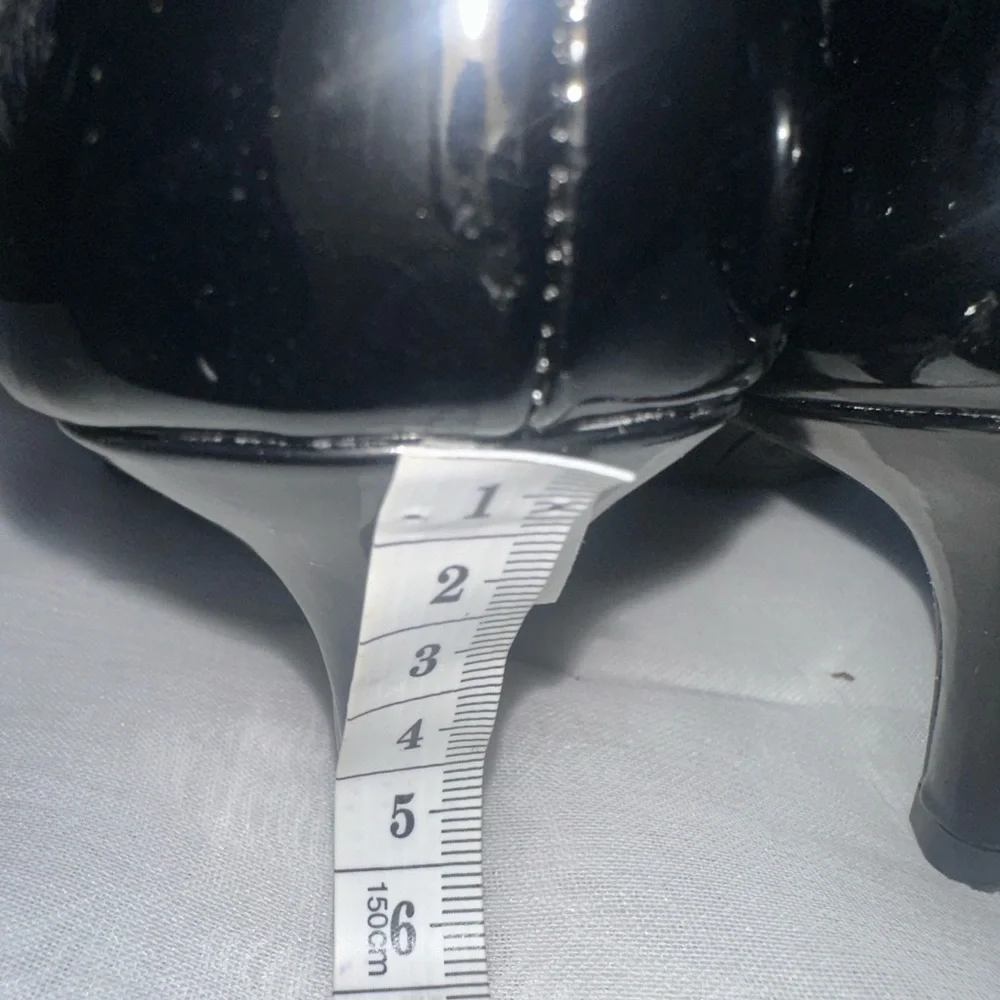 Dexflex Comfort Black Patent Heels size 9 #4